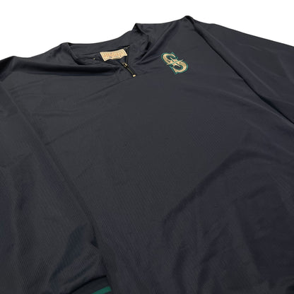Vintage Seattle Mariners Quarter-Zip Windbreaker