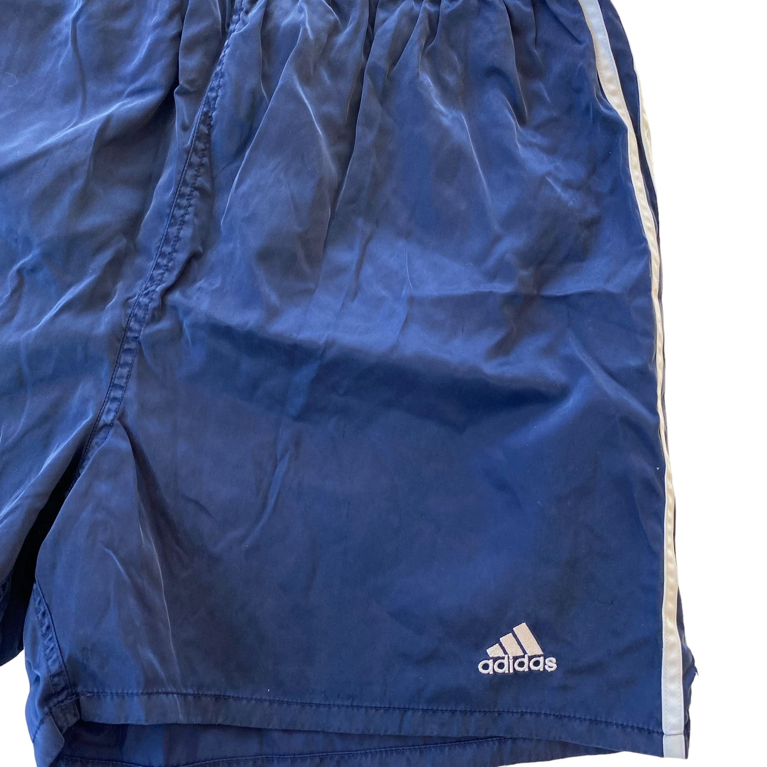 Adidas Blue Nylon Shorts