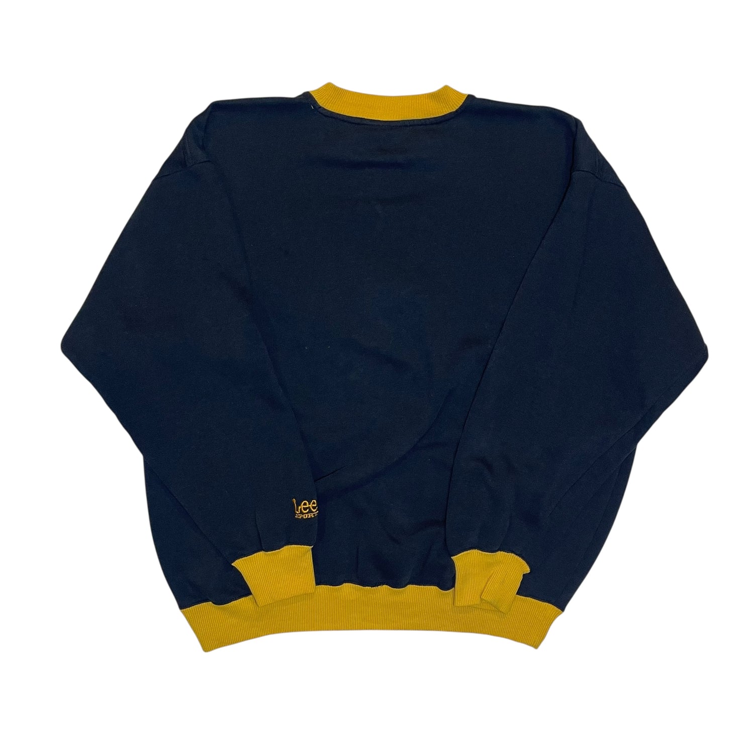 Vintage Lee Sport University of Iowa Hawkeyes Black Crewneck