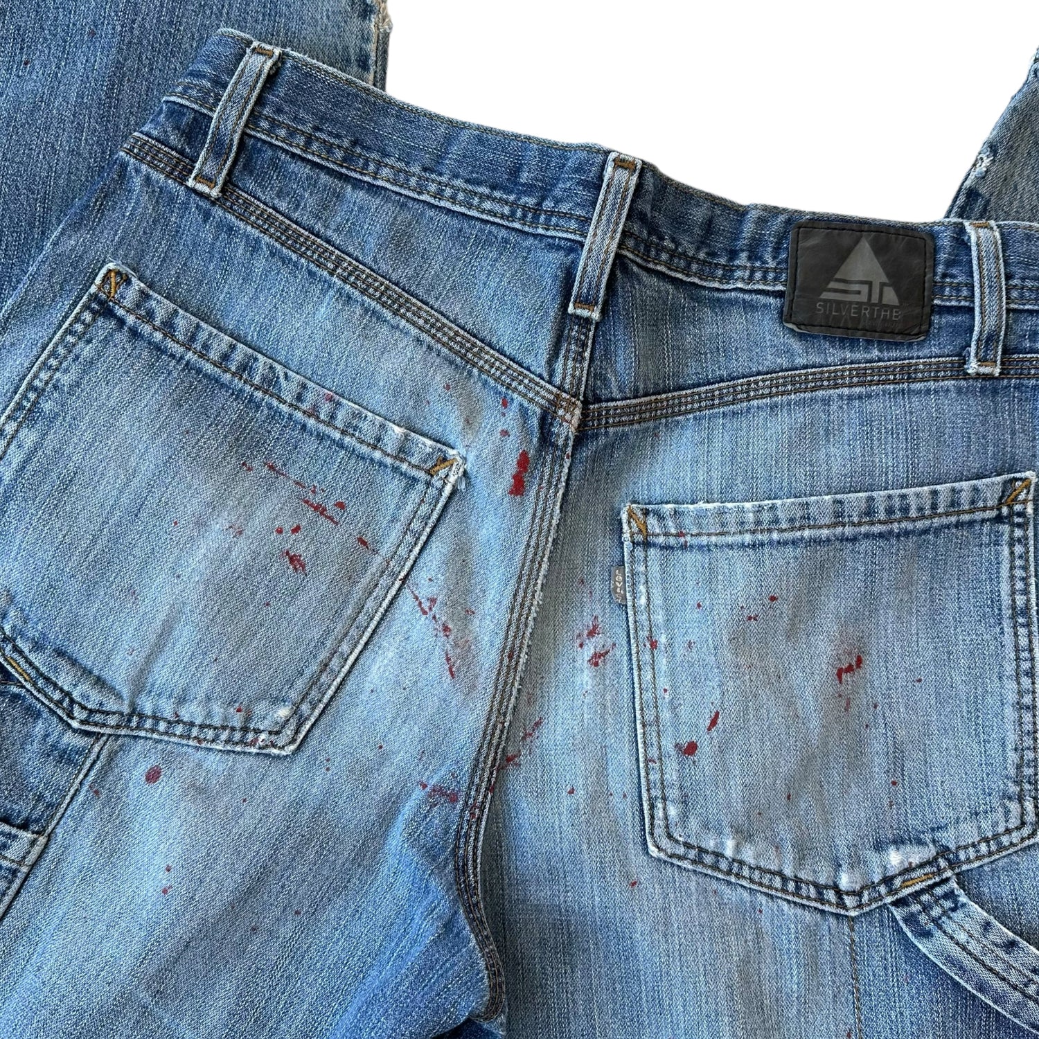 Silvertab Patchwork Levi’s Jeans