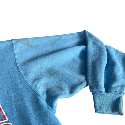 Vintage 1995 Houston Oilers Baby Blue Logo Crewneck