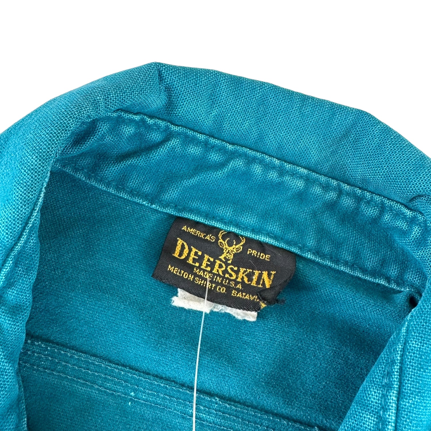 Teal Deerskin Flannel