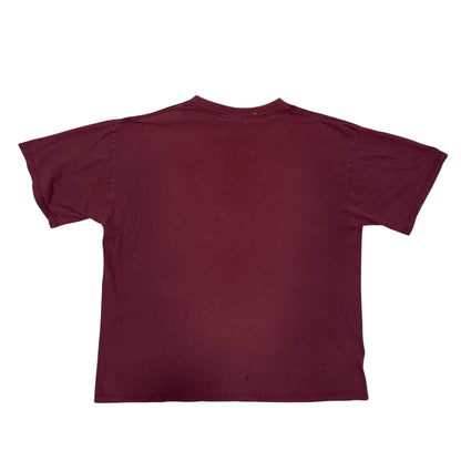 Vintage University of Minnesota Gophers Distressed Maroon Graph T-Shirt