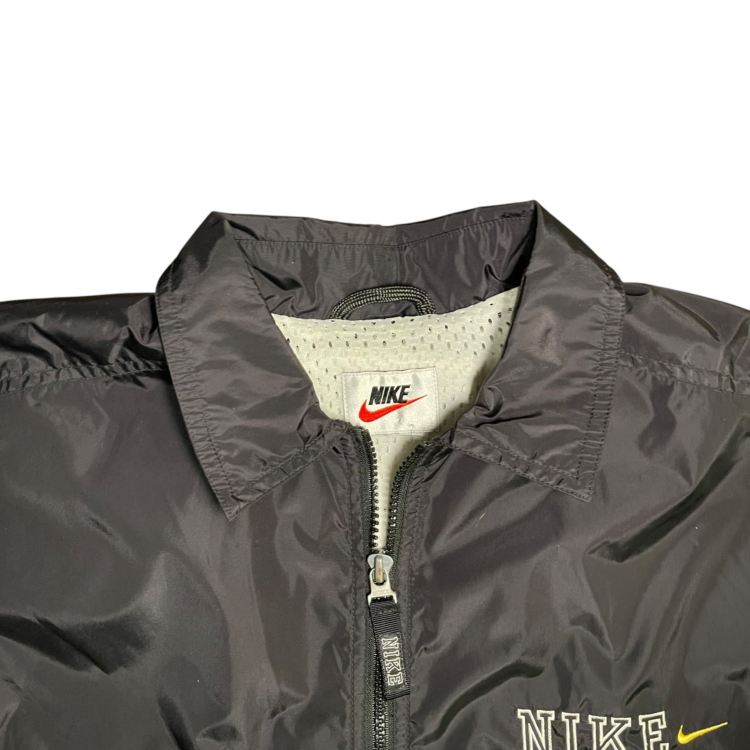 Vintage Black &amp; Yellow Nike Windbreaker