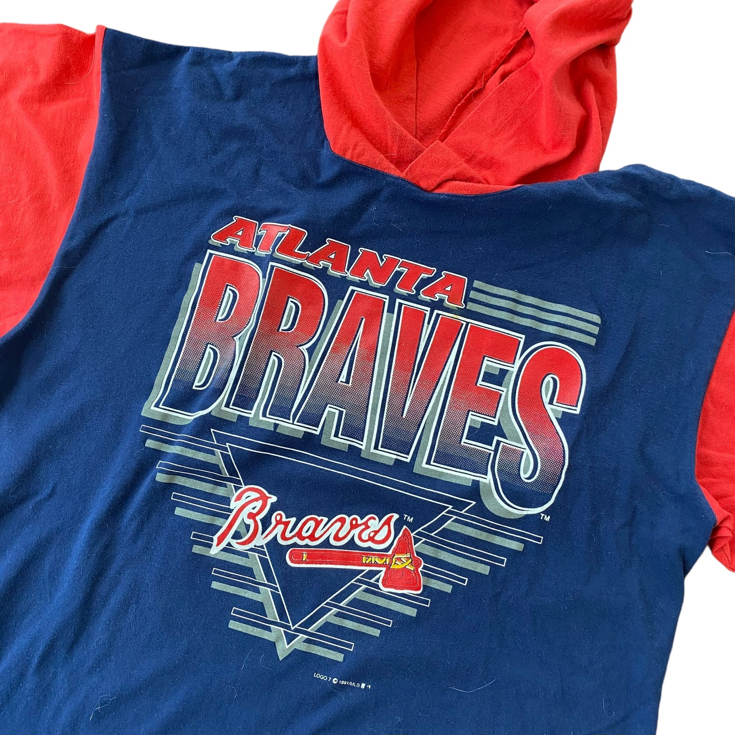 1991 Atlanta Braves Hood T-Shirt