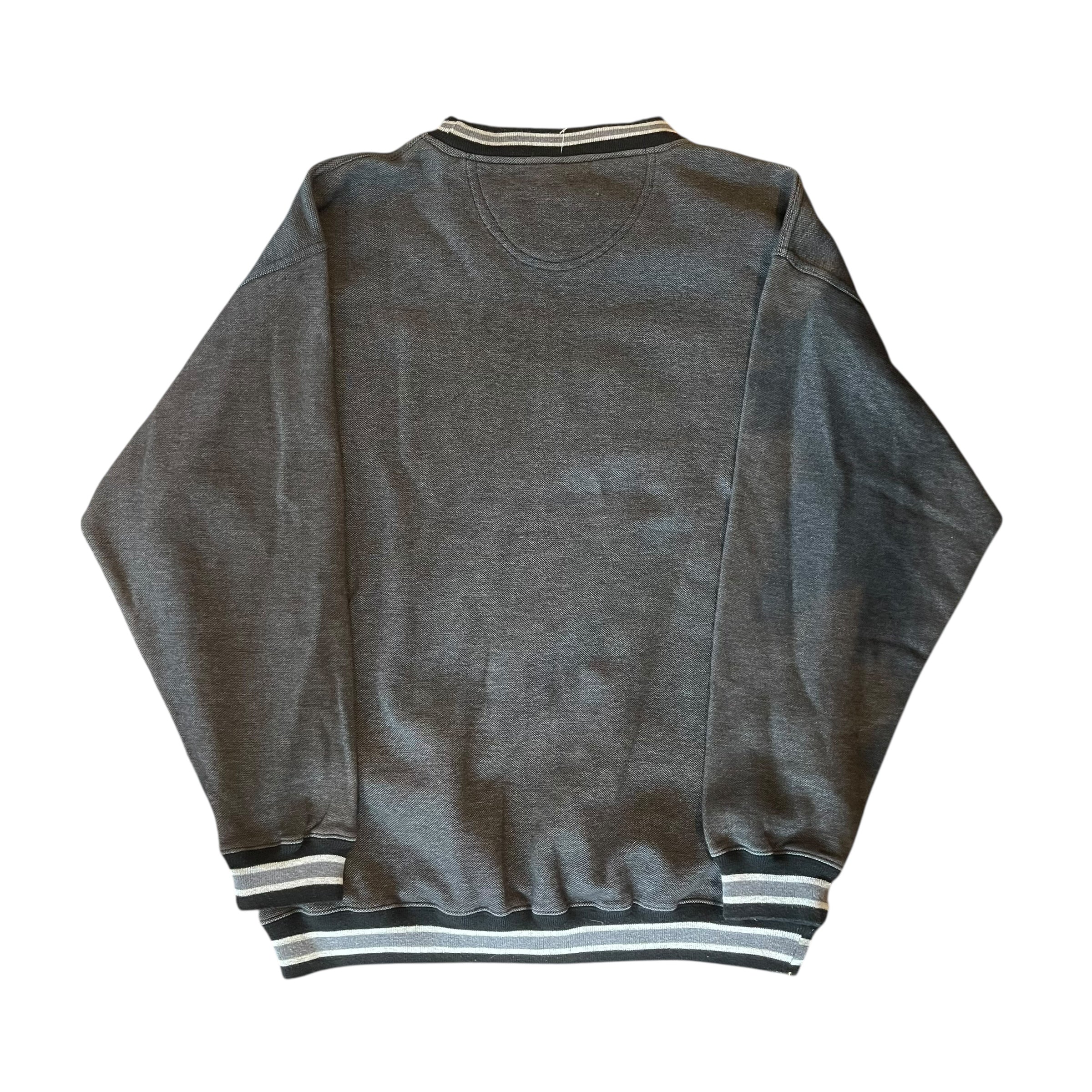 Vintage 90s Green Bay Packers Embroidered Gray Crewneck