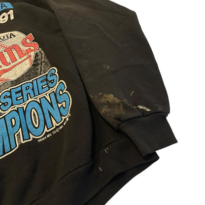Vintage 1991 Minnesota Twins World Series Champions Sweatshirt