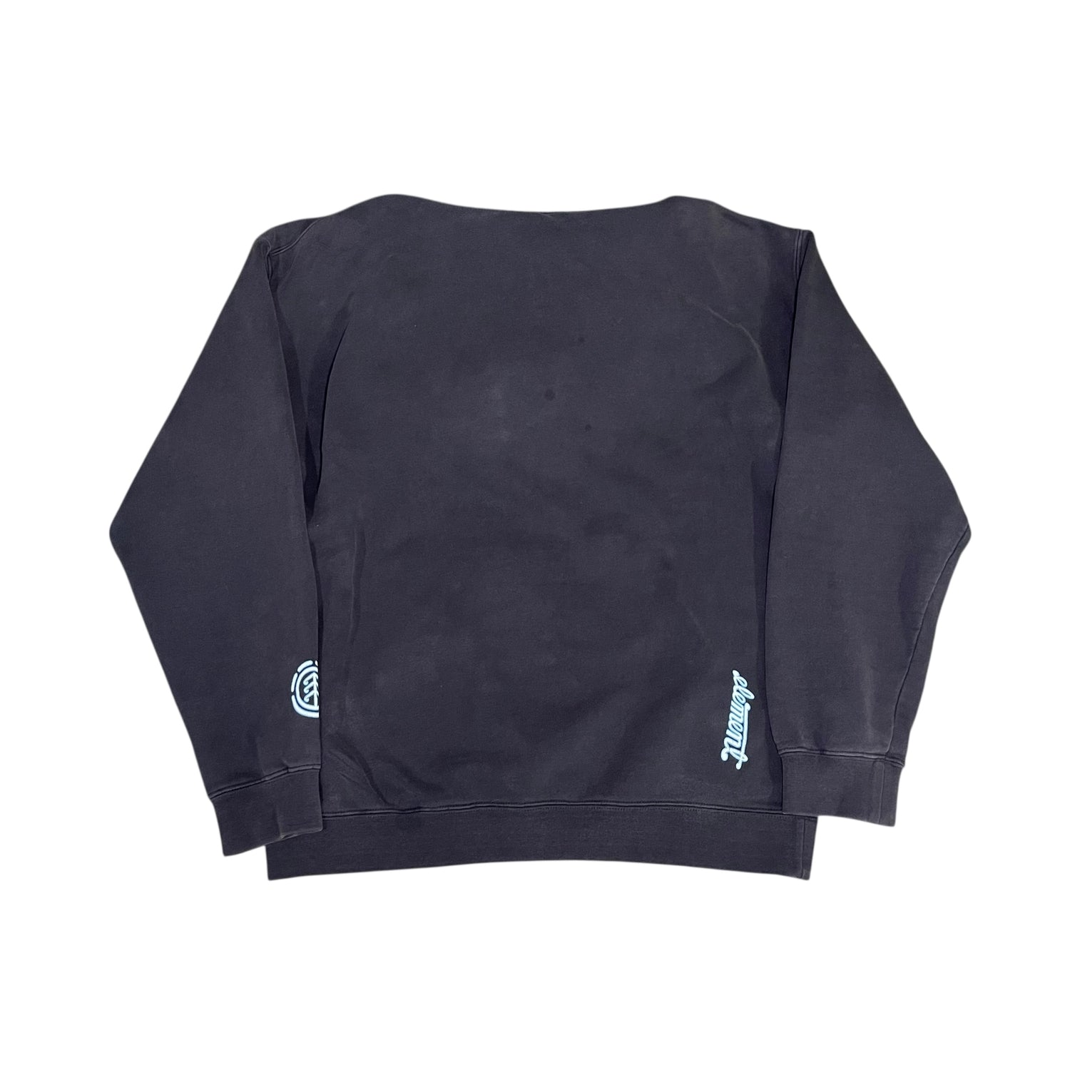 Y2K Navy Element Hoodie