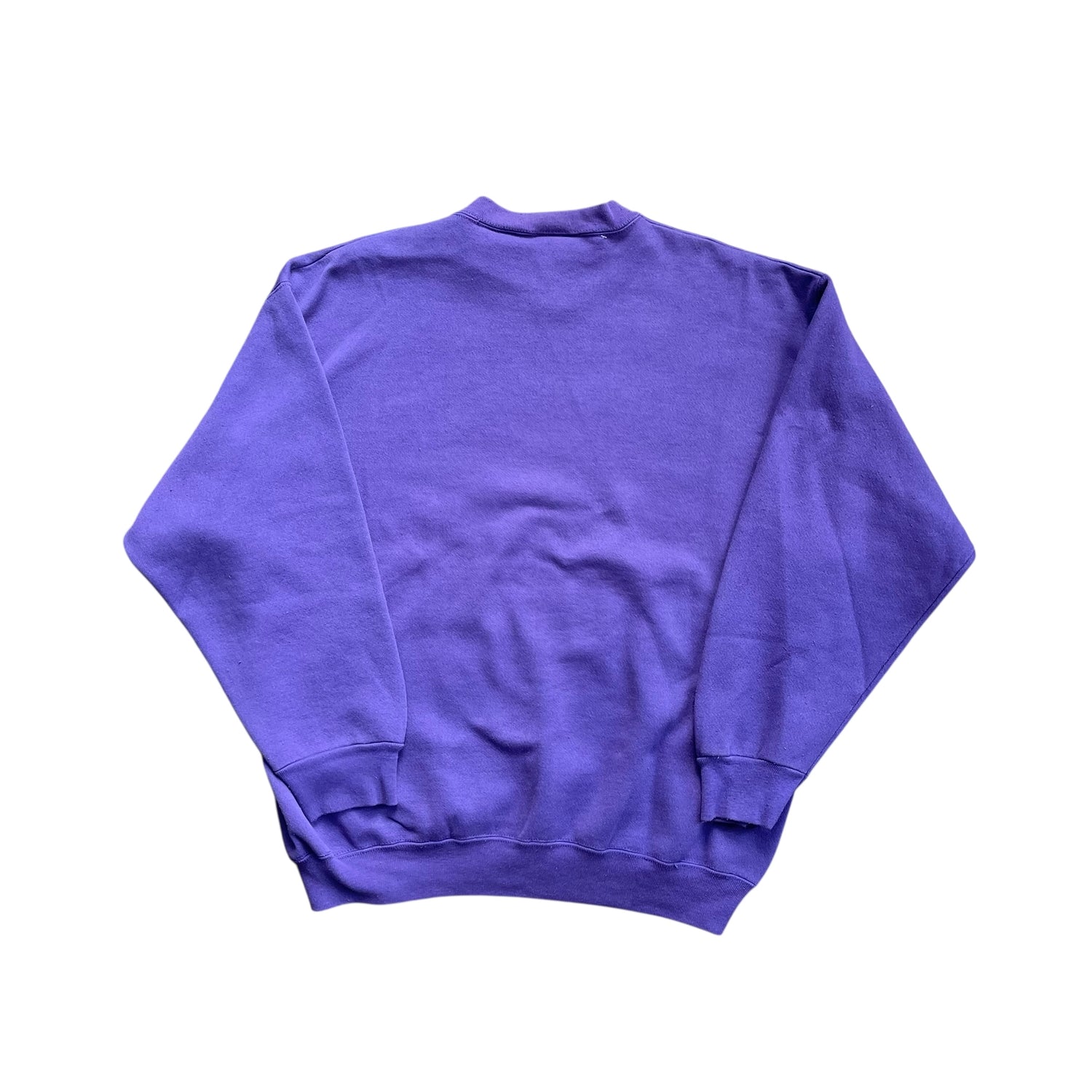 Vintage Minnesota Vikings Purple Signature Spell-Out Crewneck
