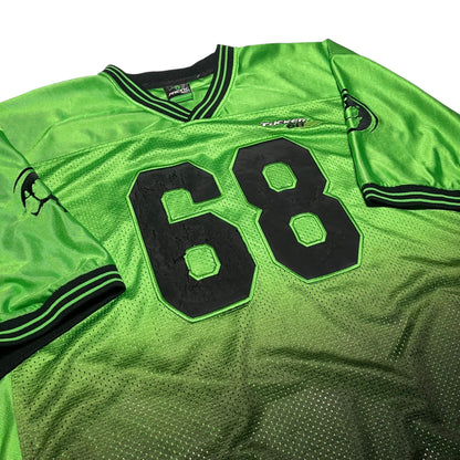 Y2K Arctic Cat Green Football Jersey