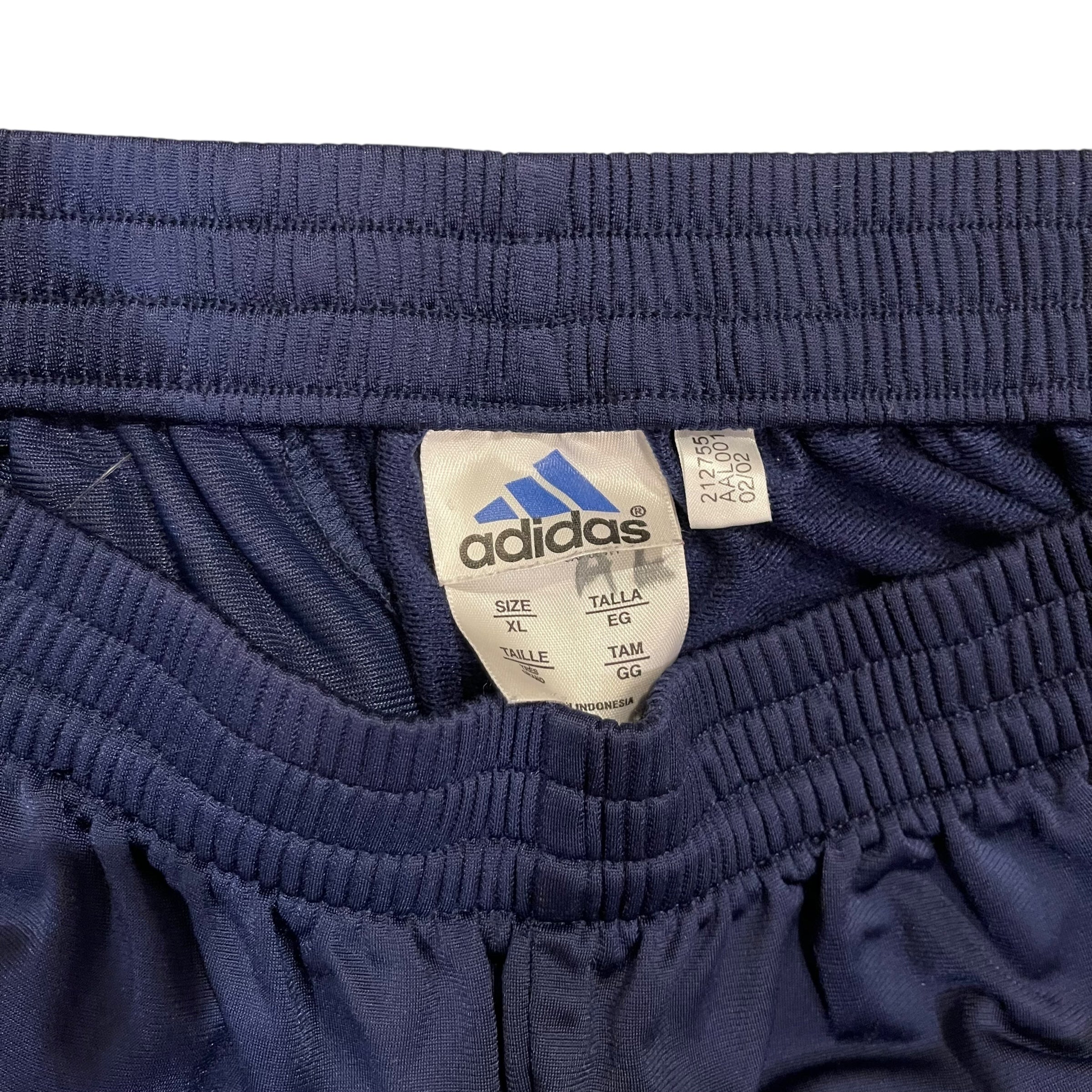 Vintage Y2K Adidas Navy Tear Away Track Pants