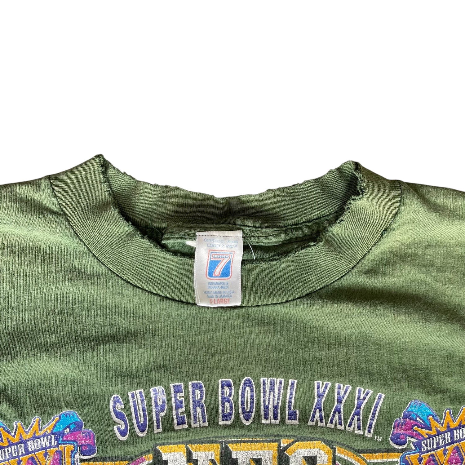 Vintage 1997 Green Bay Packers NFC Champions Graphic T-Shirt
