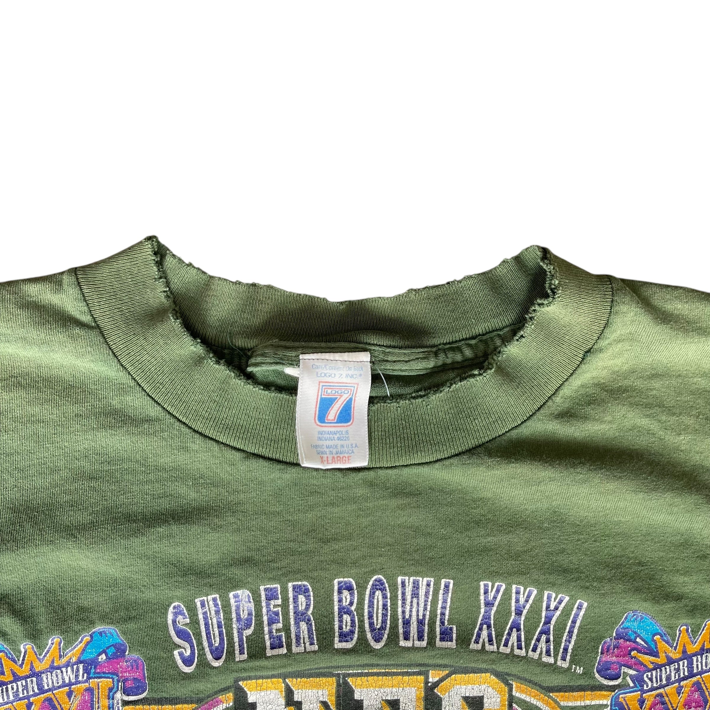 Vintage 1997 Green Bay Packers NFC Champions Graphic T-Shirt
