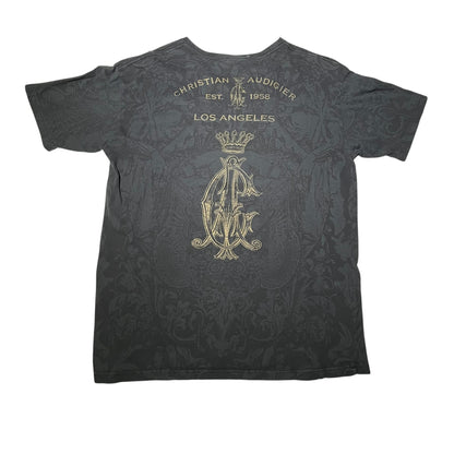 Vintage Y2K Christian Audigier Tattoos T-Shirt