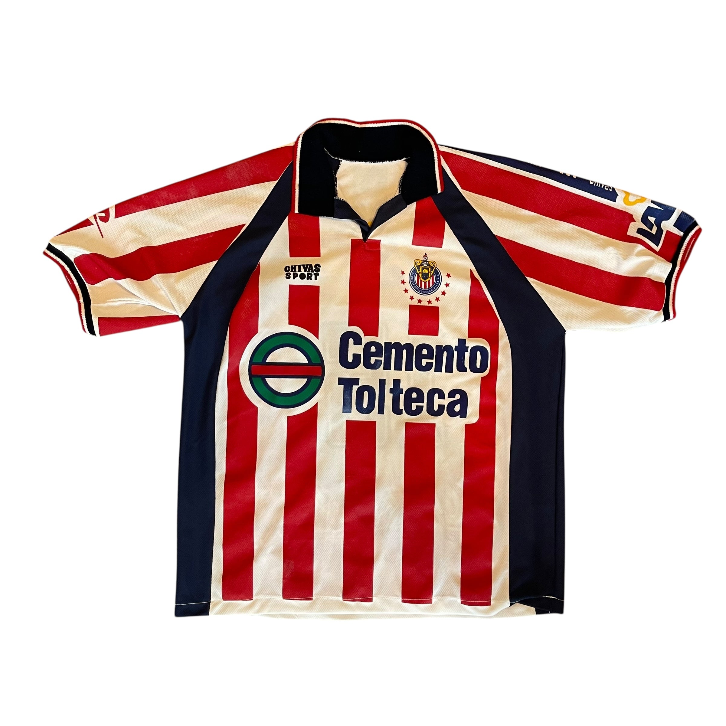 Vintage 1999 Chivas de Guadalajara Replica Home Jersey