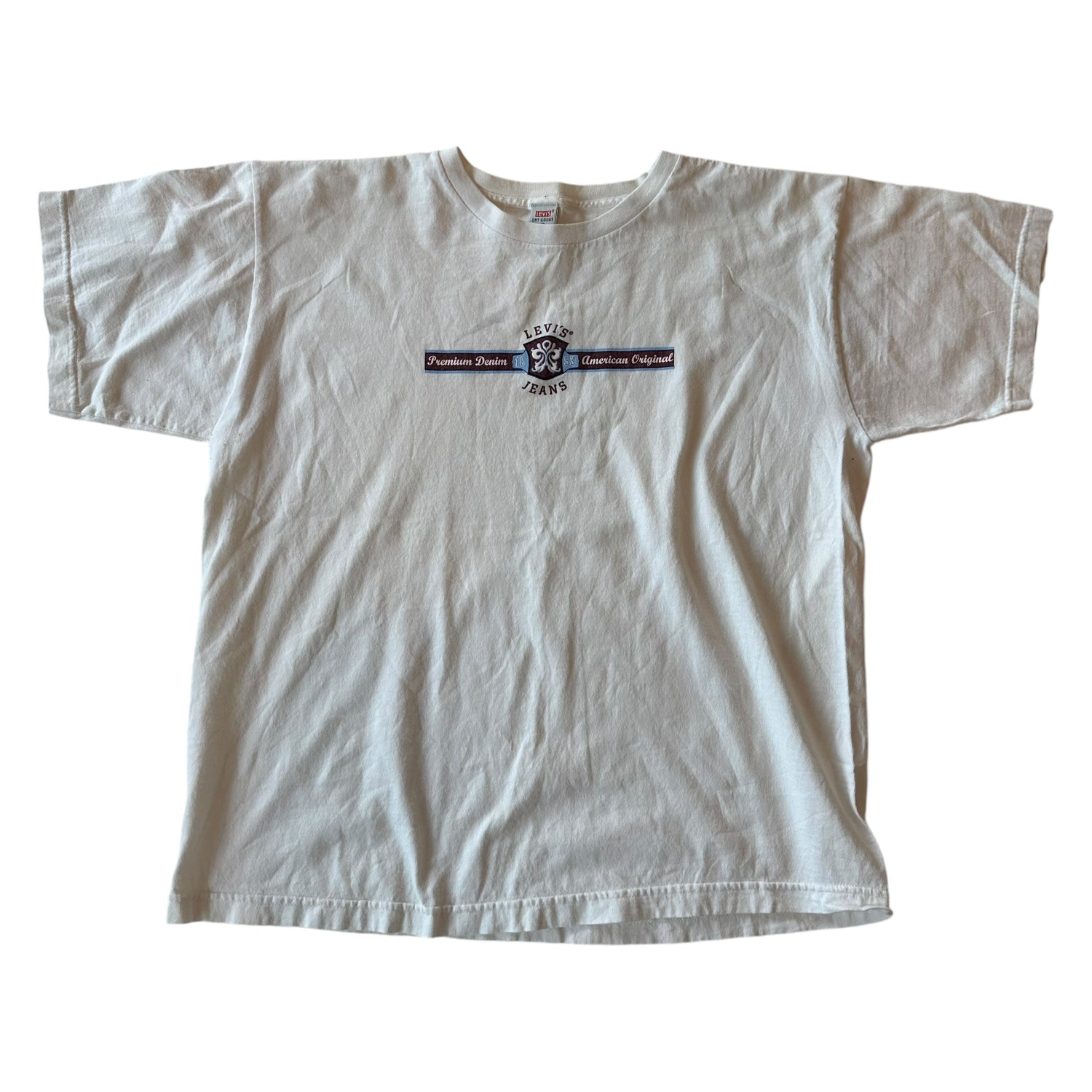 Vintage Y2K Levi’s Jeans Logo T-Shirt