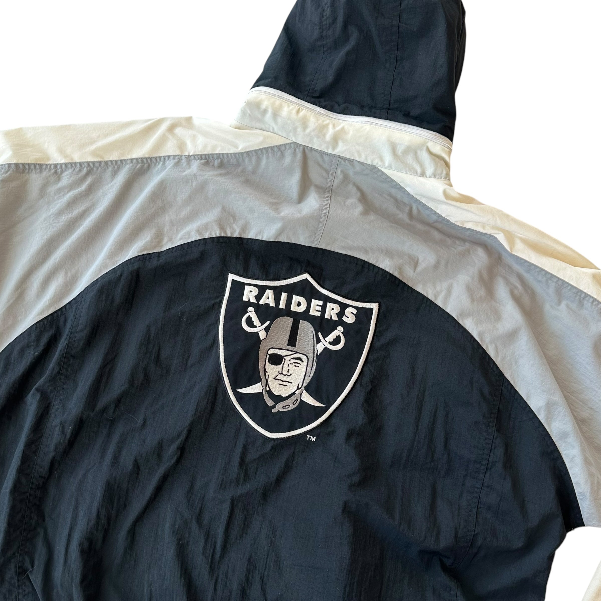 Vintage Los Angeles Raiders Apex One Windbreaker