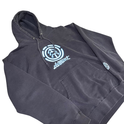 Y2K Navy Element Hoodie
