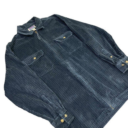 Vintage Long-Sleeve North Crest Corduroy Zip-Up Jacket