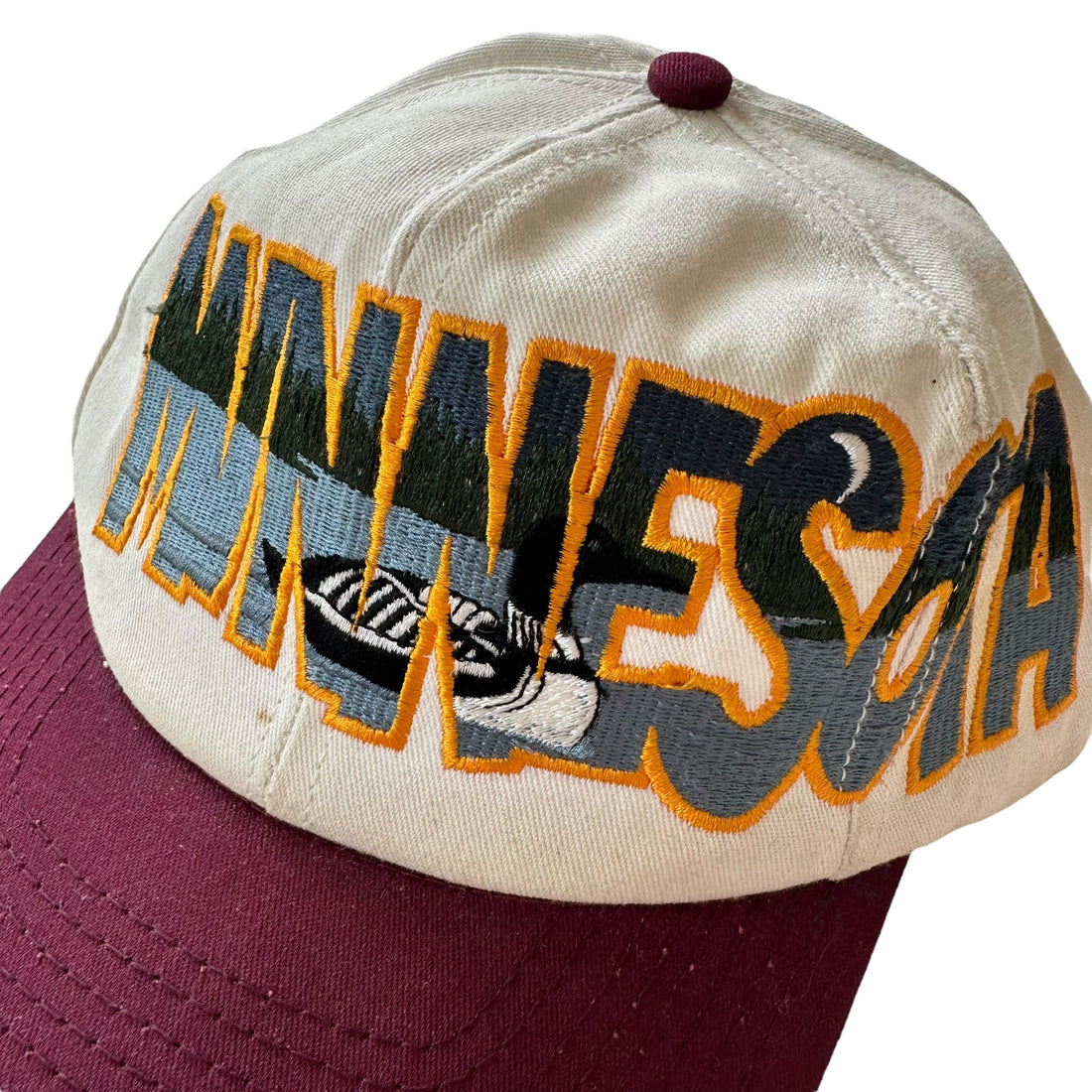 Vintage Minnesota Embroidered Hat