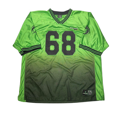 Y2K Arctic Cat Green Football Jersey