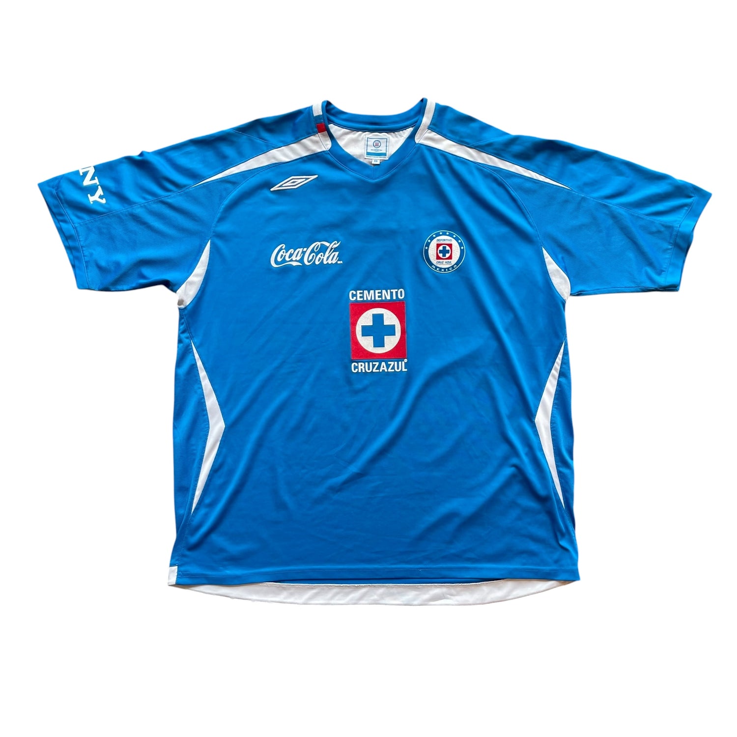 Vintage 2008-09 Cruz Azul Umbro Home Jersey