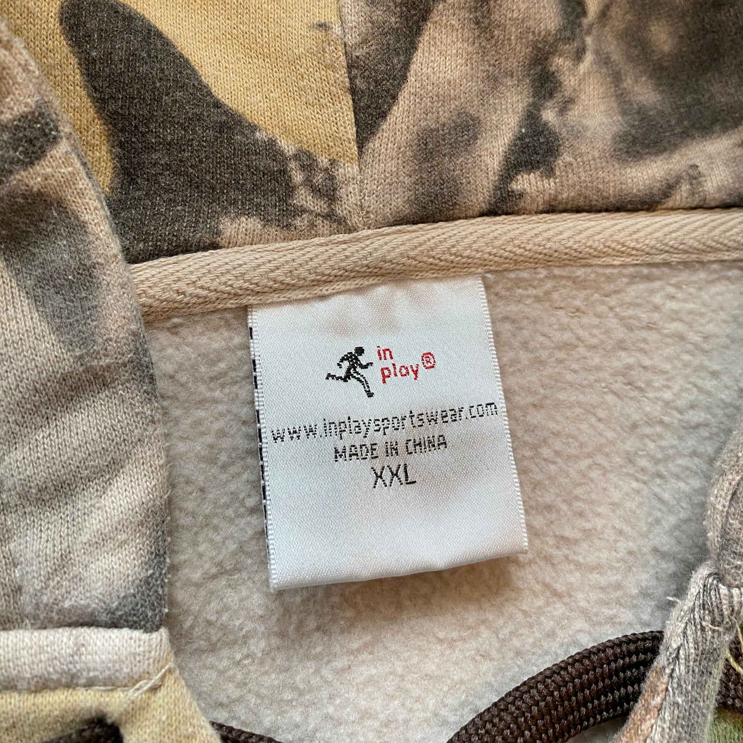 Y2k Fox Camo Hoodie