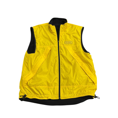 Y2K Polo Sport Reversible Fleece Athletic Vest