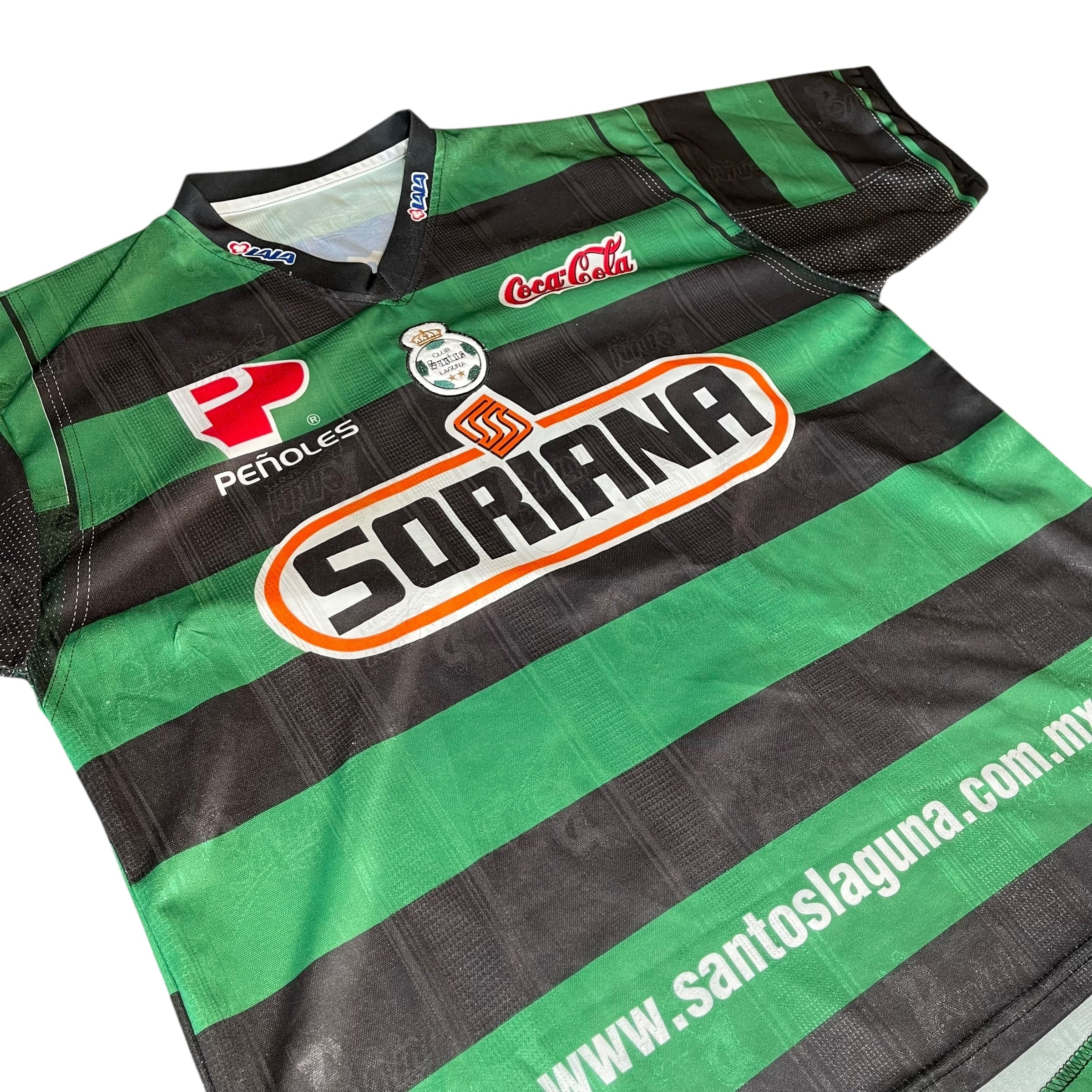Vintage 2002 Club Santos Laguna Replica Away Jersey