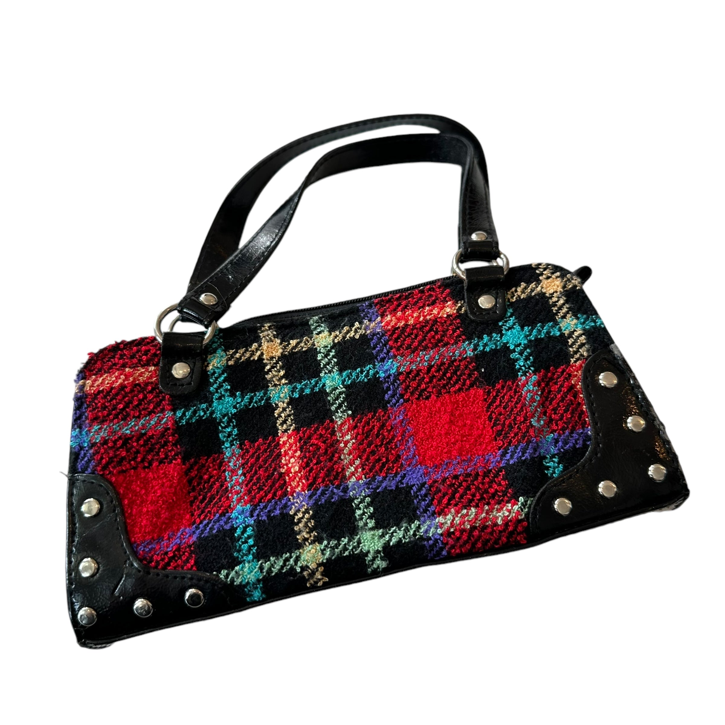 Vintage Plaid Mini Purse