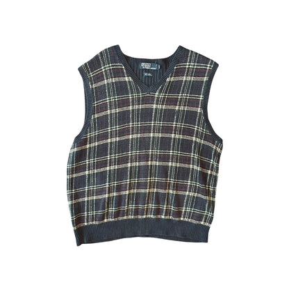 Vintage Y2K Knit Polo Ralph Lauren Sweater Vest