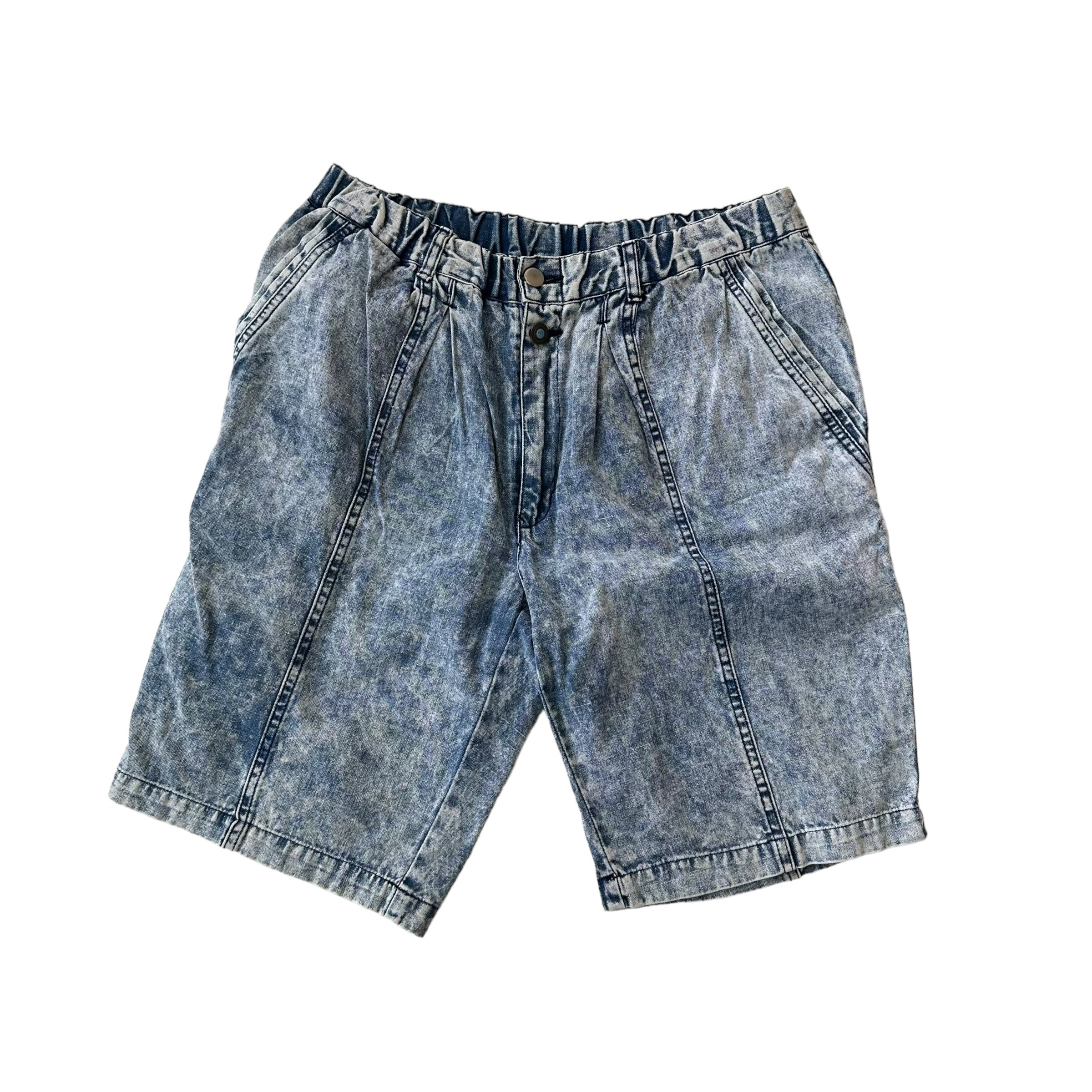 Faded Glory Acid Wash Denim Shorts