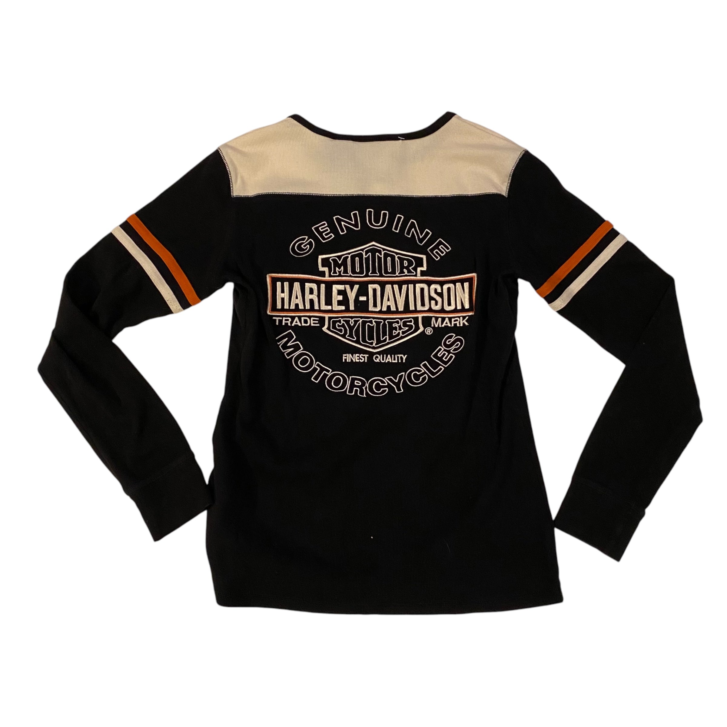 Y2k Harley Davidson Femme Long Sleeve Top