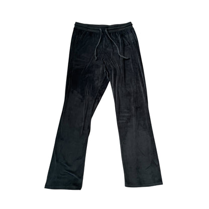Y2K Juicy Couture Black Velour Sweatpants