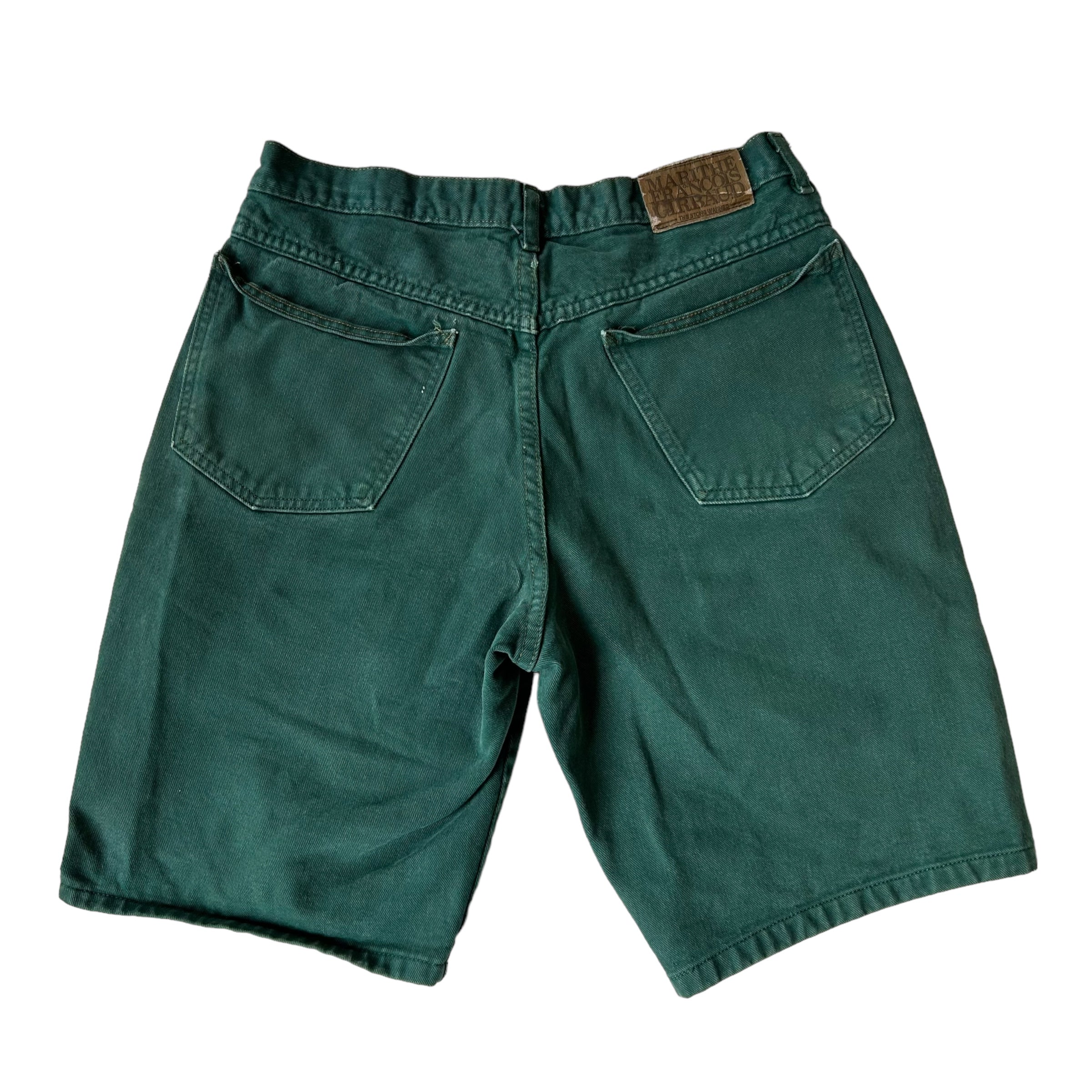 Marthie Francois Girbaud Green Jean Shorts Bro Bros Closet