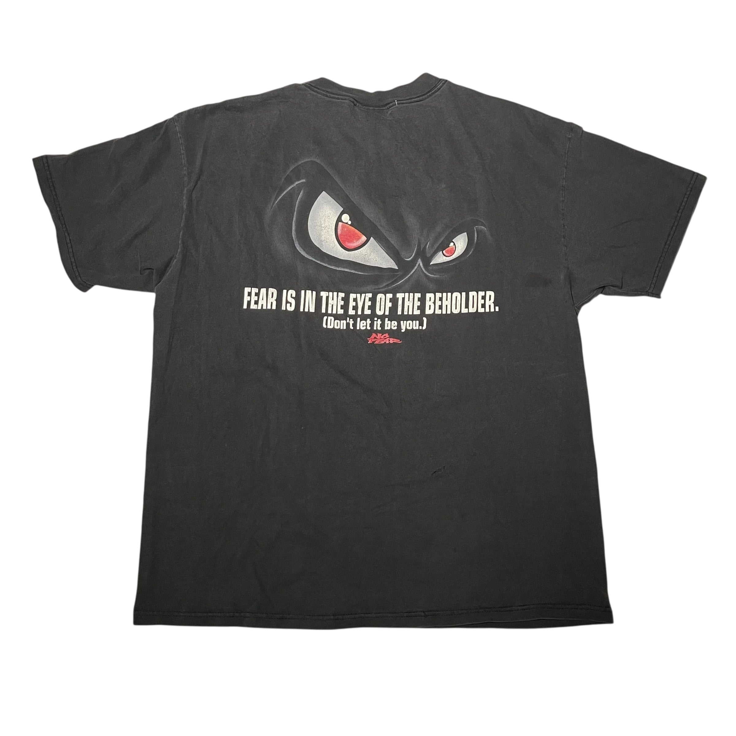 Y2K No Fear "Fear is in the Eye of the Beholder" Graphic T-Shirt