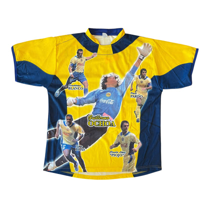 Vintage 2004 Club America Cuauhtémoc Blanco and Memo Ochoa Jersey