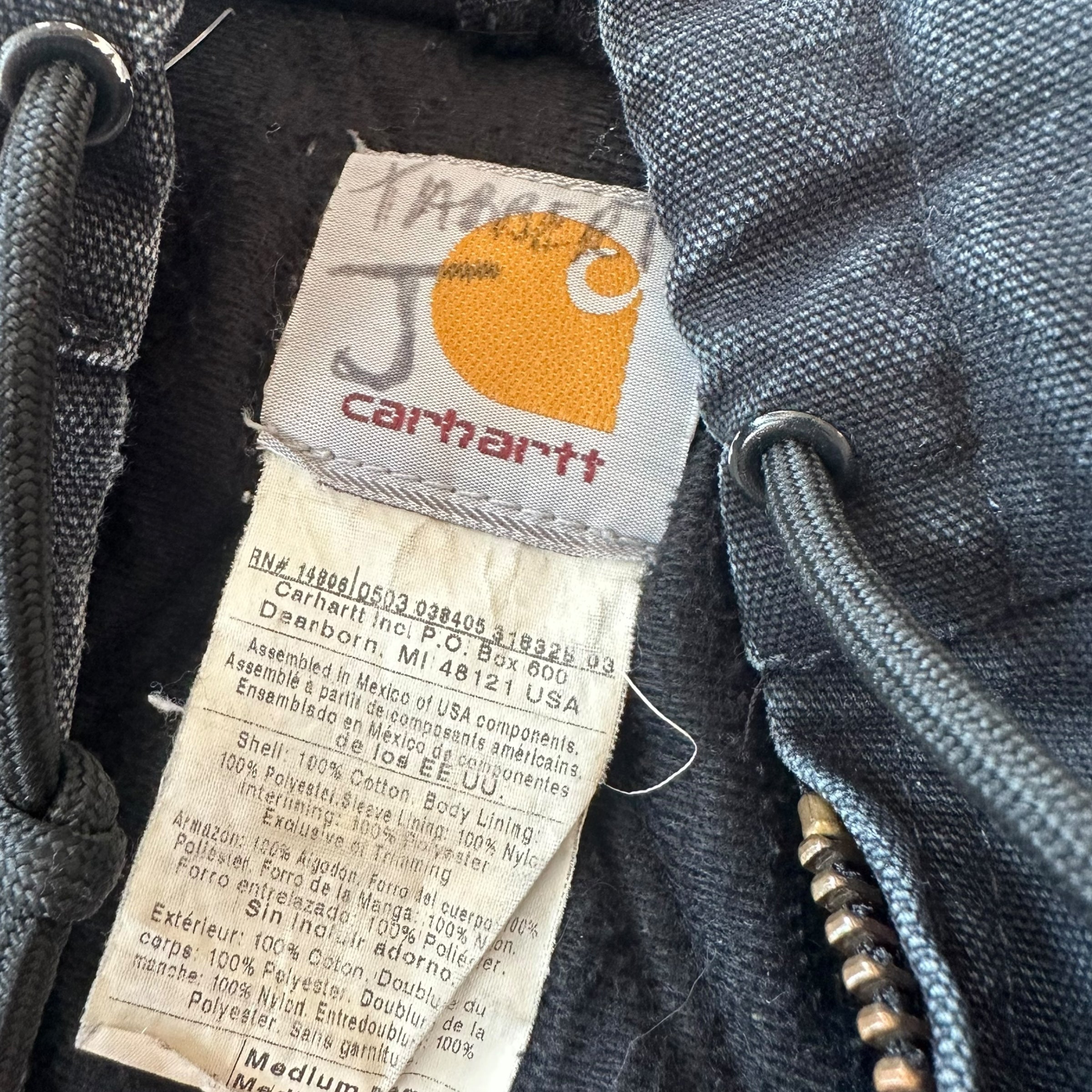 Vintage Carhartt Black Work Jacket