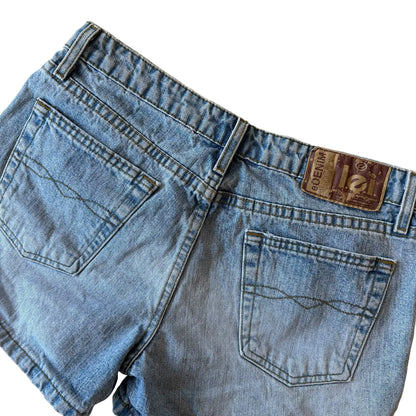 Y2k L.e.i. Light Wash Mini Denim Shorts