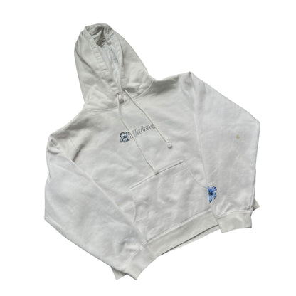 Y2K Billabong Femme Signature White Hoodie