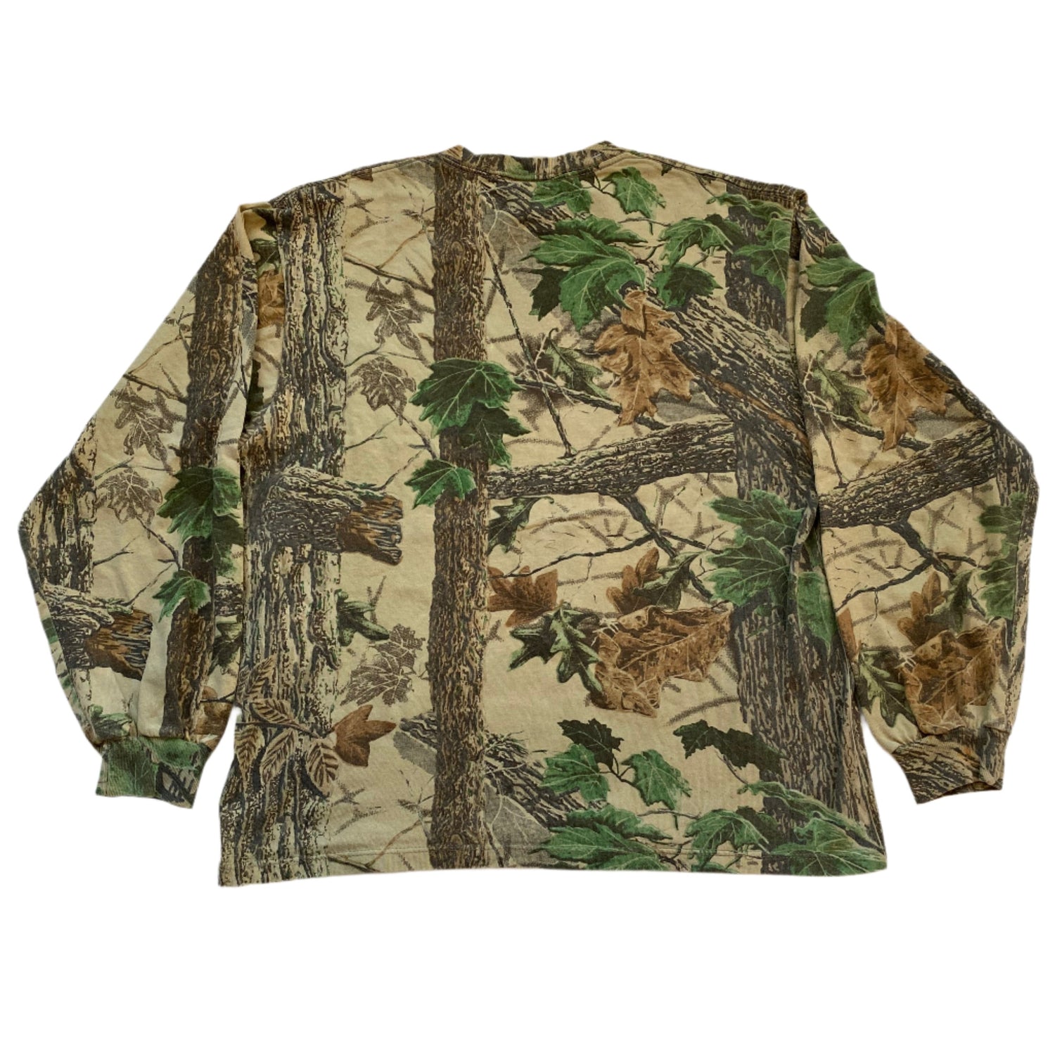 Vintage Jerzees Camo Long Sleeve T-Shirt