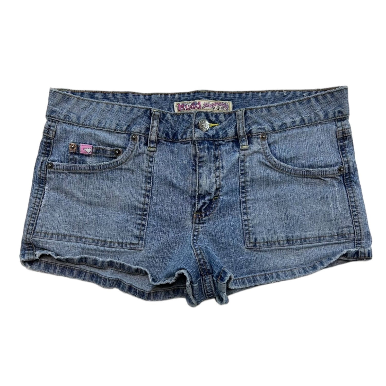 Y2k Mudd Femme Jean Micro Shorts