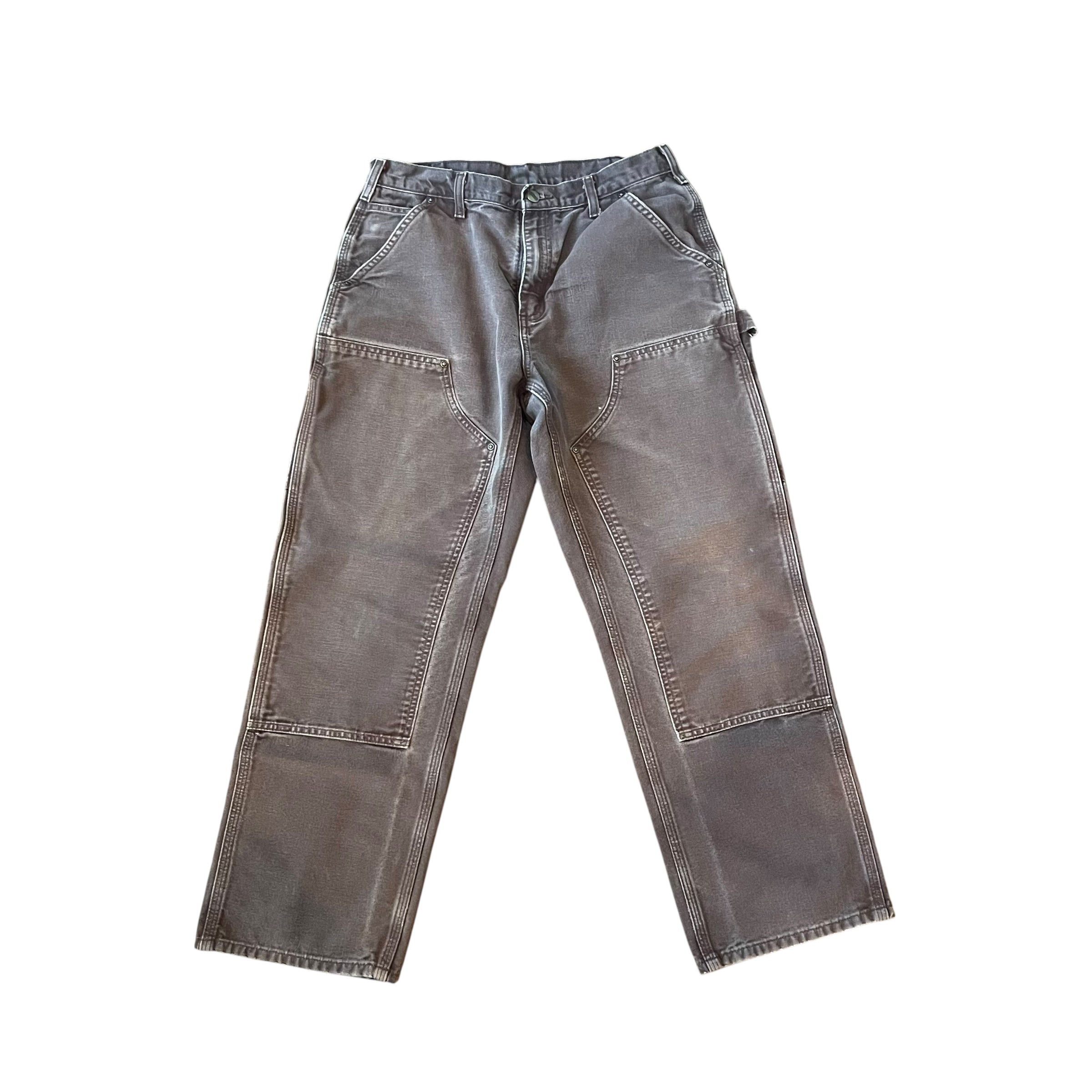 Vintage Carhartt Double Knee Mocha Work Pants
