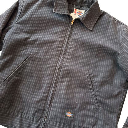 Vintage Dickies Black Stripped Work Style Jacket