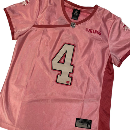 Y2k Minnesota Vikings Brett Farve Breast Cancer Awareness Jersey