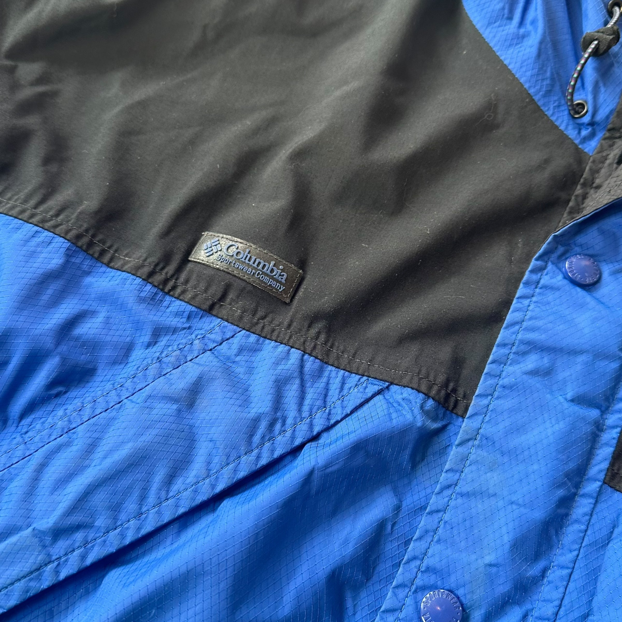 Vintage Columbia Blue Windbreaker