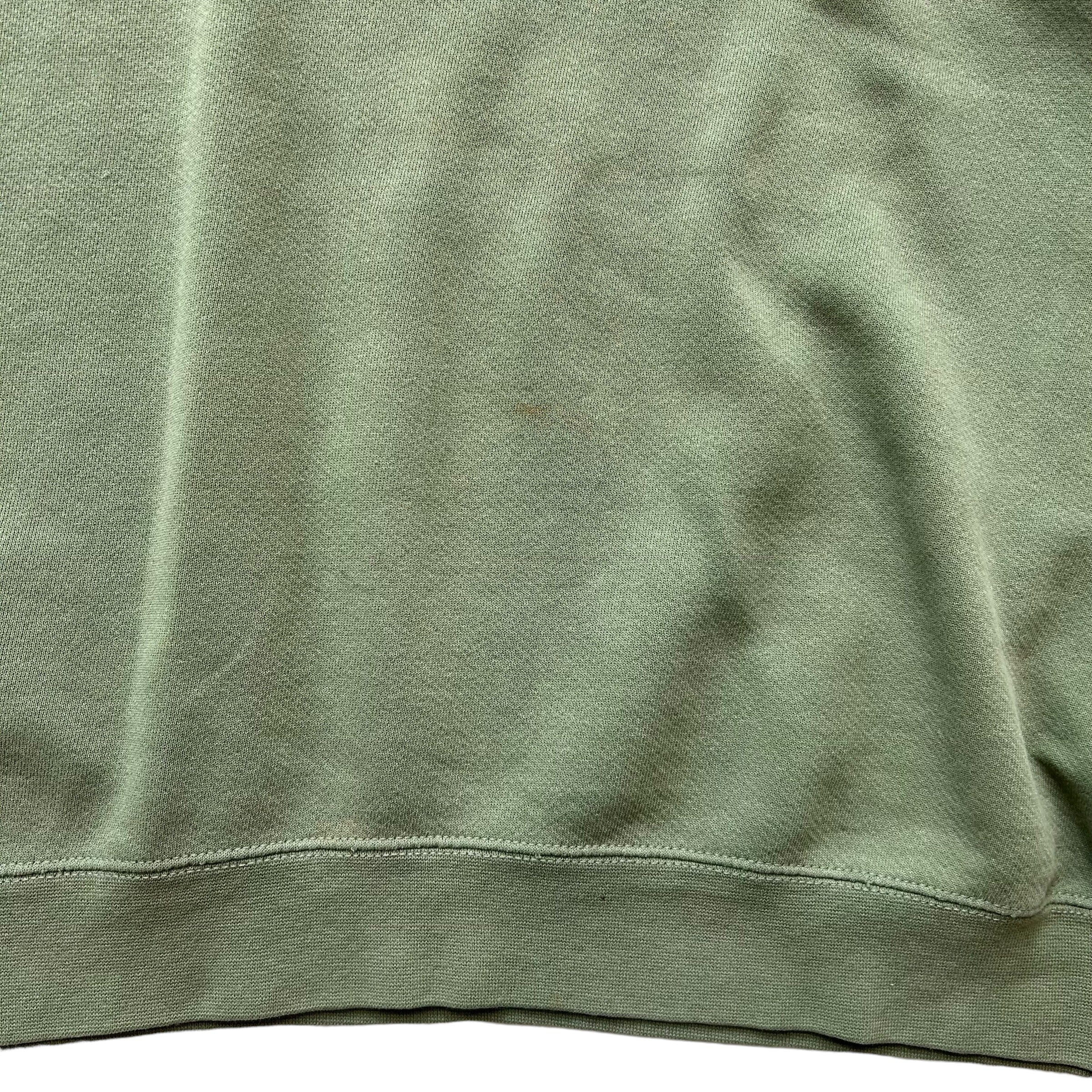 Vintage Nike Sage Green Side Swoosh Crewneck