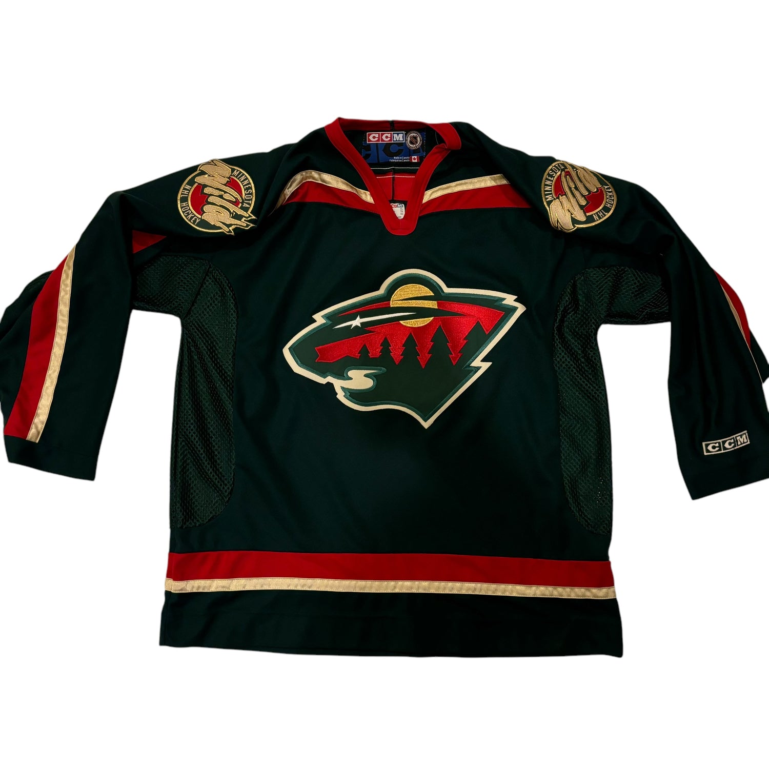 Vintage Minnesota Wild Hockey Jersey