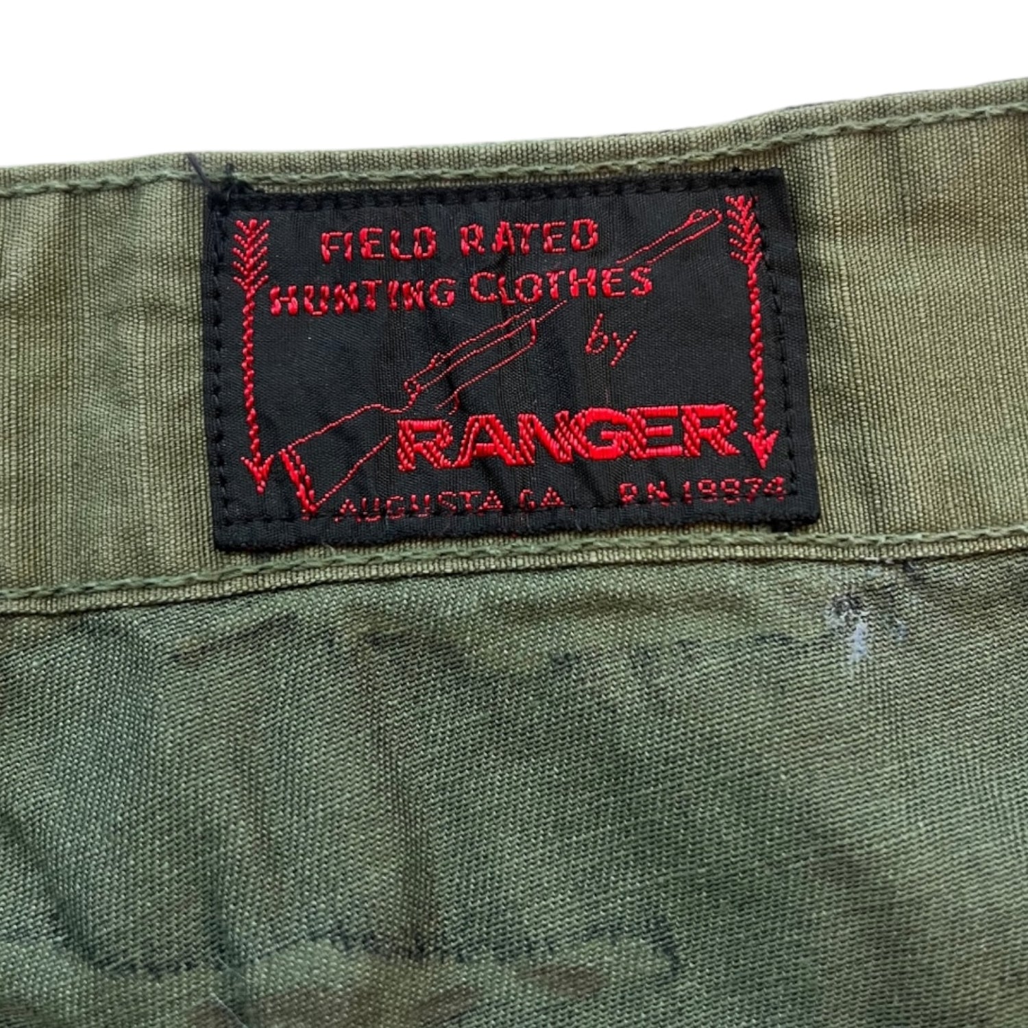 Vintage Ranger Green Camo Cargo Pants