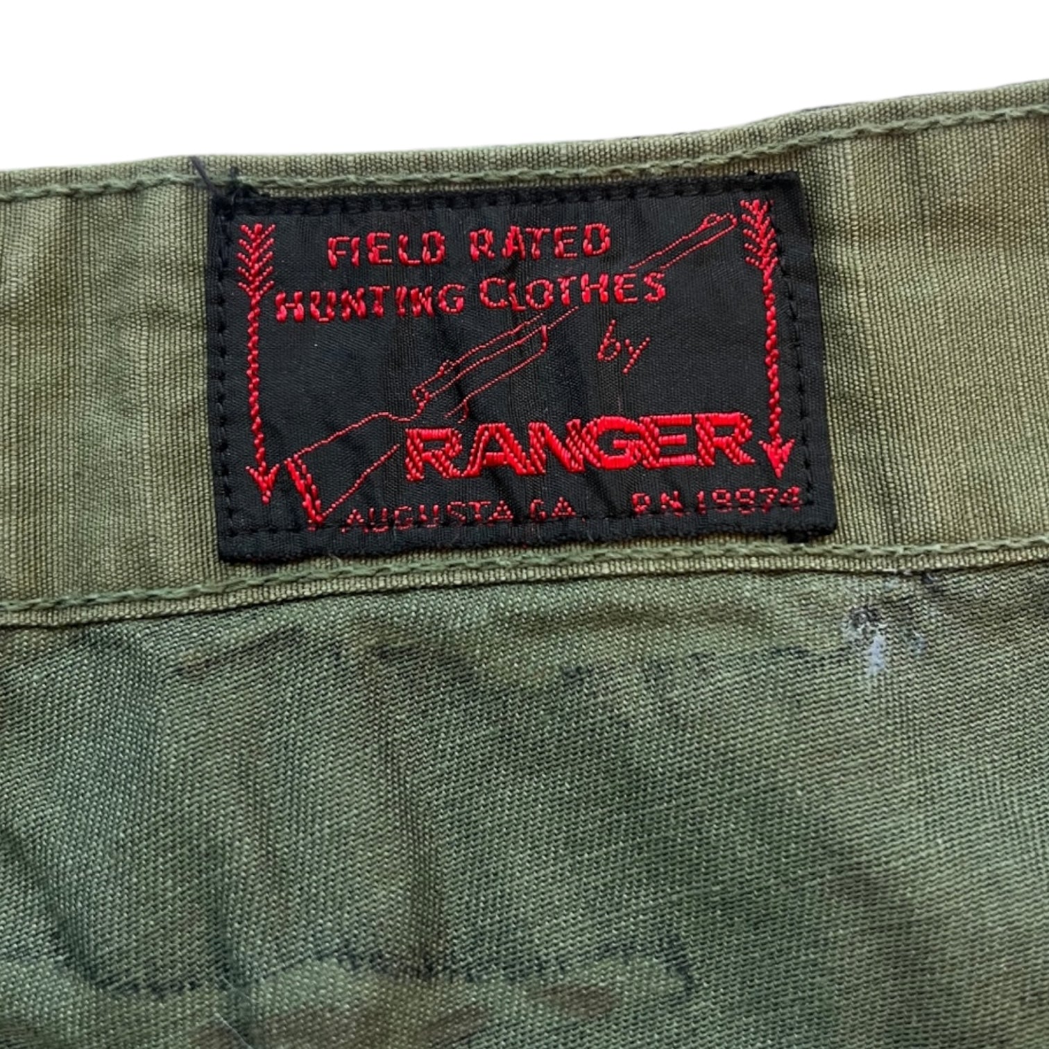 Vintage Ranger Green Camo Cargo Pants